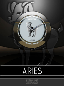 ARIES desktop Clock