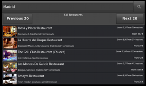 Spanish Restaurants