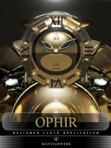 OPHIR Designer Desktop Clock