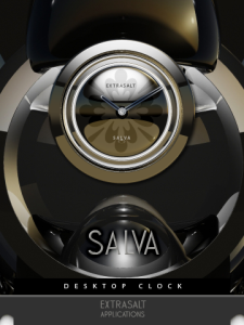 SALVA desktop Clock