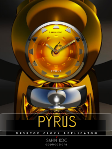 PYRUS desktop Clock