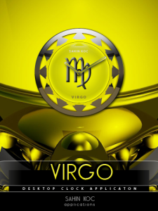 VIRGO desktop Clock