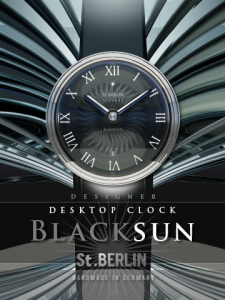 BLACKSUN desktop Clock