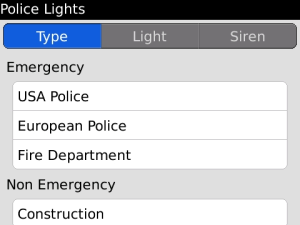 Police Lights