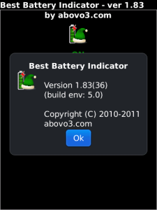 Best Battery Indicator - Santa Hat 2010