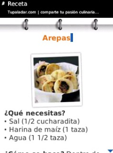 Recetas de Cocina Tupaladar