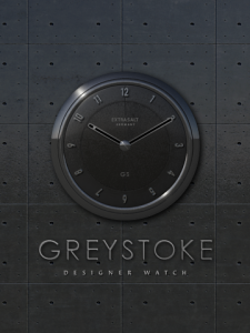 Greystoke Designer Desktop clock