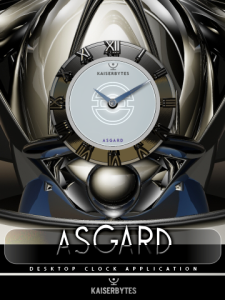 ASGARD desktop clock