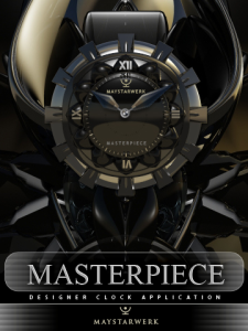 MASTERPIECE Designer Desktop Clock