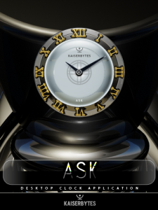 ASK desktop clock