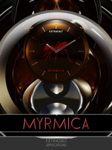 The Ant MYRMICA desktop Clock