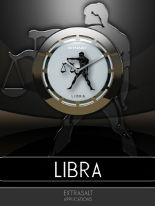 LIBRA desktop Clock