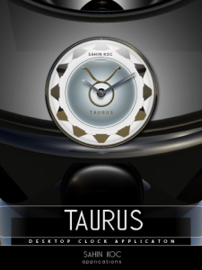 TAURUS desktop Clock