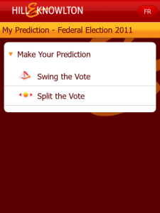 Hill and Knowlton's Election Predictor