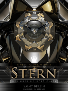 STERN HQ desktop clock