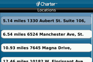 Charter Mobile App