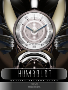 HUMBOLDT desktop Clock