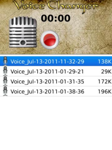 VoiceChanger - Change the speed of your voice recording to faster or slower