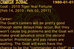 Chinese Zodiac