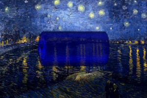 Starry Night over River van Gogh idle screen