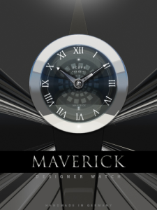 MAVERICK Designer Desktop Clock