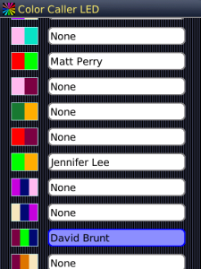 Color Caller LED - LED light colors for incoming calls and messages