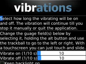 Vibrations