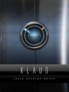 KLAUS Desktop Clock