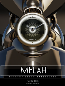 MELAH desktop Clock