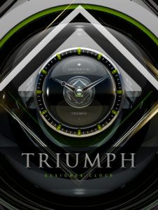 Triumph Desktop Clock