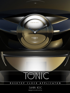 TONIC desktop Clock