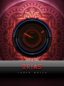 Orias Laser Desktop Clock