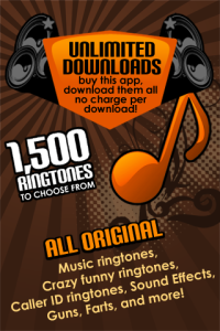 1500 Ringtones Unlimited