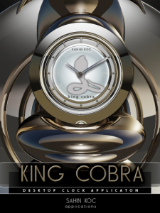KINGCOBRA desktop Clock