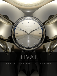 TIVAL desktop clock for BlackBerry Smartphones