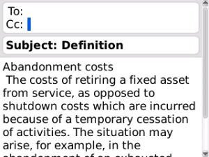 Dictionary of Accounting Terms