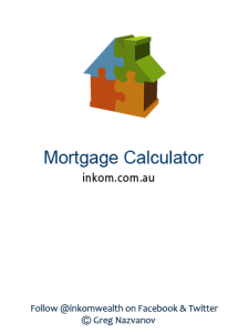 Mortgage Calculator - Home Loans Australia - Sydney Financial Planning - Financial Planners and Advisers