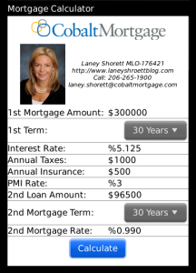 Laney Shorett's Mortgage Calculator