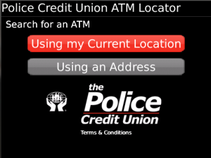 Police Credit Union ATM Locator