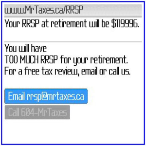 MrTaxes RRSP