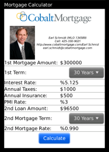 Earl Schmidt's Mortgage Calculator