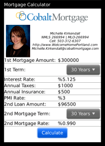 Michelle Kirkendall's Mortgage Calculator