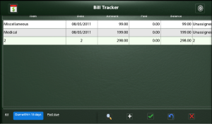 Bill Tracker