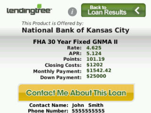 LendingTree Mortgage Rate Finder