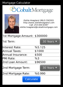 Dottie Hoagland's Mortgage Calculator