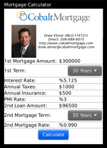 Drew Ebner's Mortgage Calculator