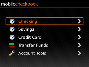 Mobile Checkbook