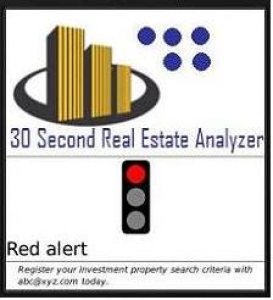 30 Second Real Estate Analyzer