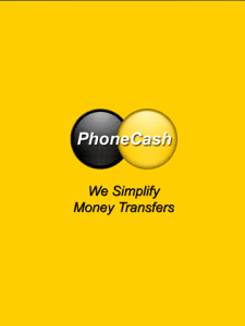 PhoneCash for blackberry app Screenshot
