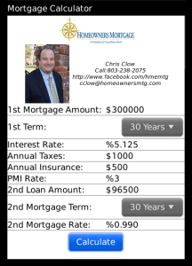 Chris Clow's Mortgage Calculator